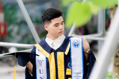 May áo cử nhân UNETI Hướng dẫn may bộ lễ phục chuẩn mẫu