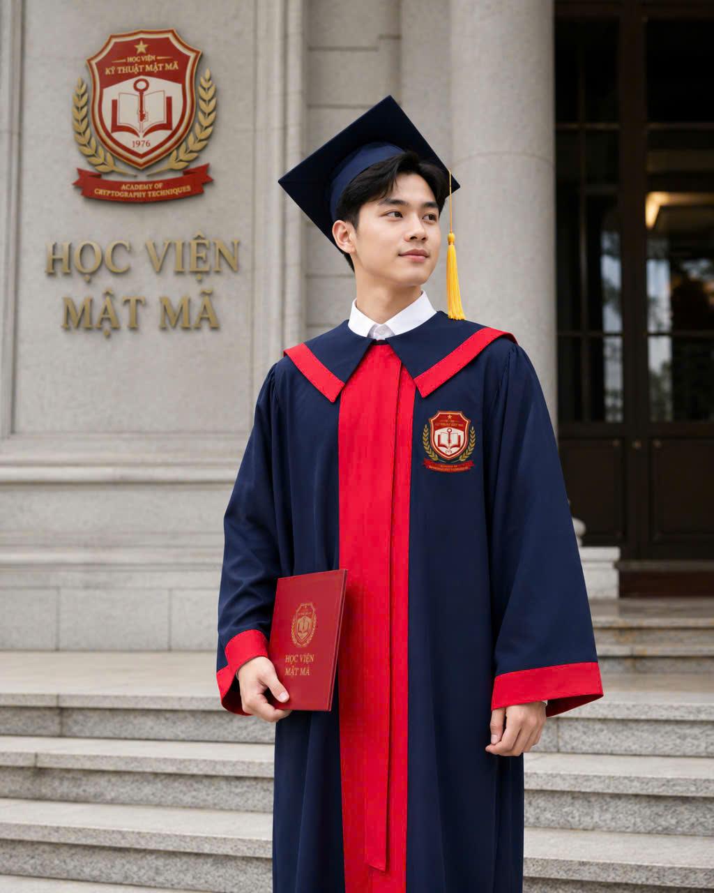 Giới thiệu địa chỉ cho thuê áo cử nhân học viện kỹ thuật mật mã giá tốt