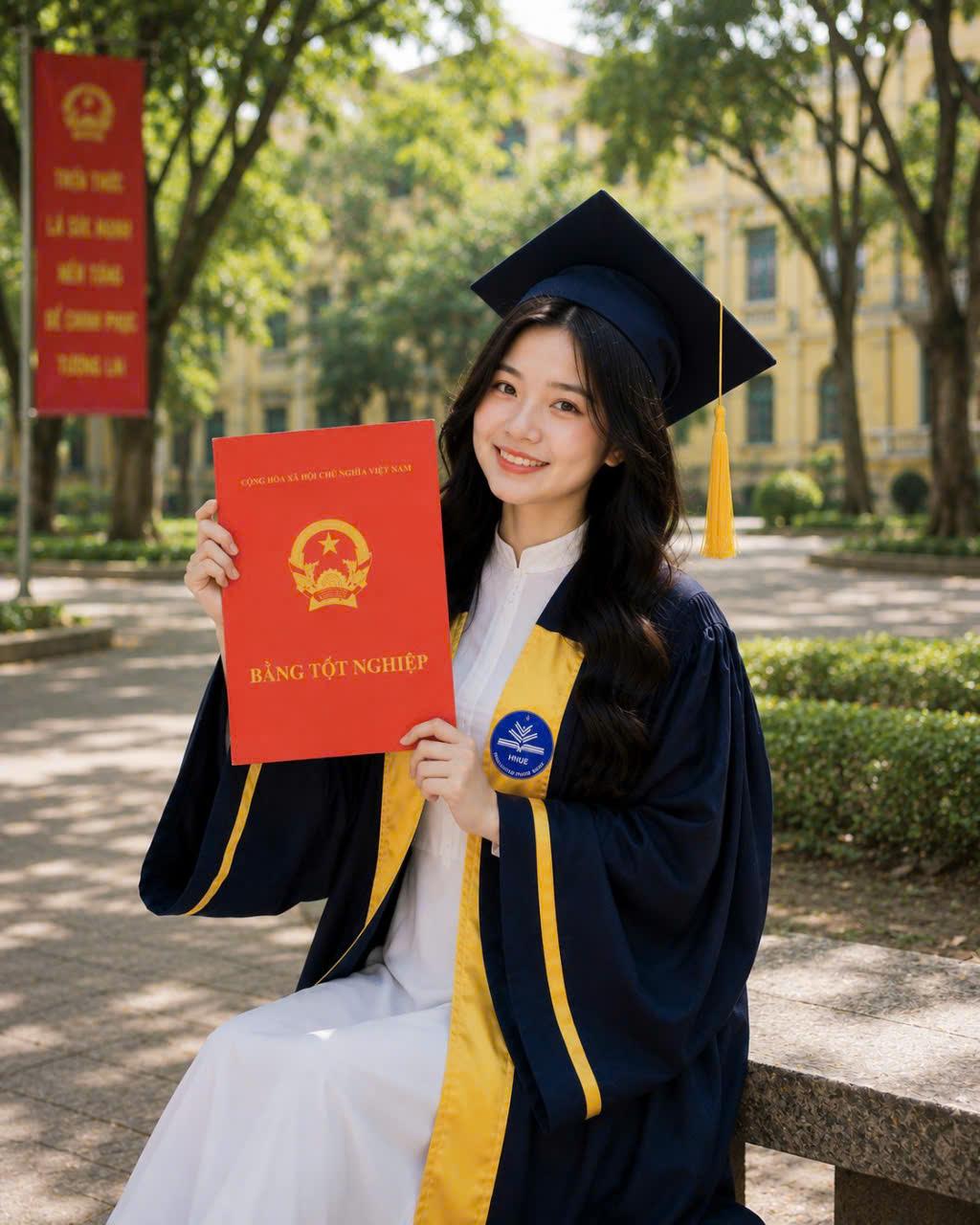 Ưu đãi lớn cho sinh viên khi thuê áo cử nhân HNUE tháng 6 này