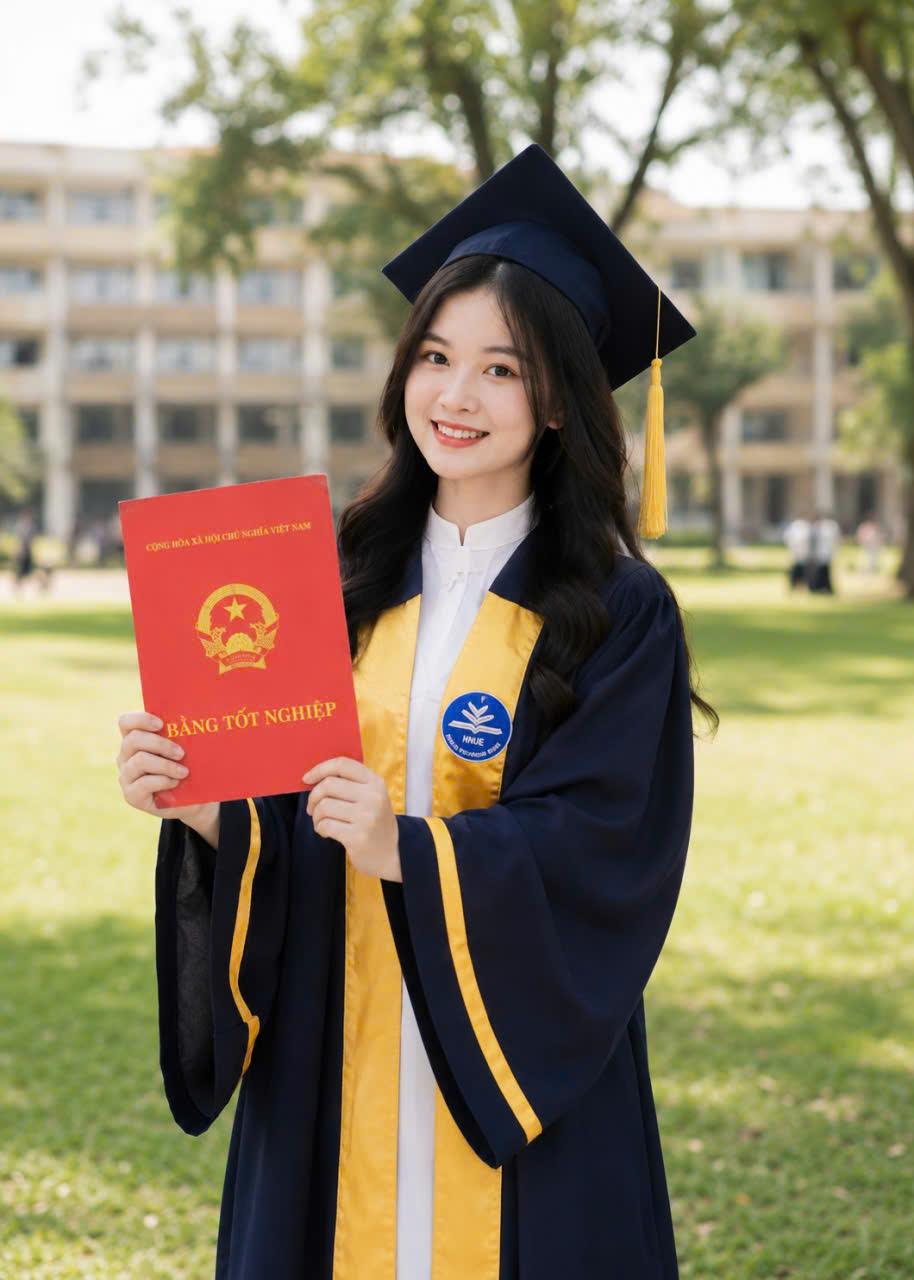Gợi ý địa chỉ thuê áo cử nhân HNUE giá tốt