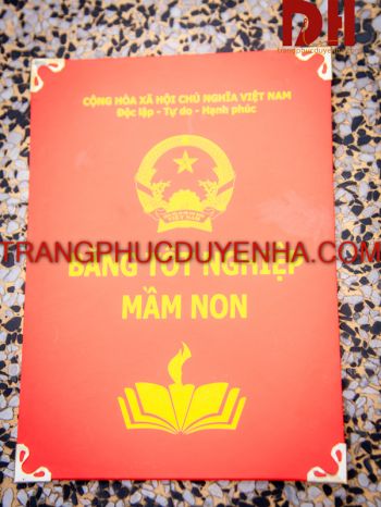 Bằng tốt nghiệp chụp kỷ yếu BTN001