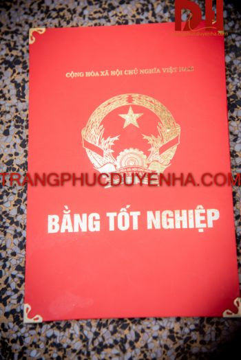 Bằng tốt nghiệp chụp kỷ yếu BTN002