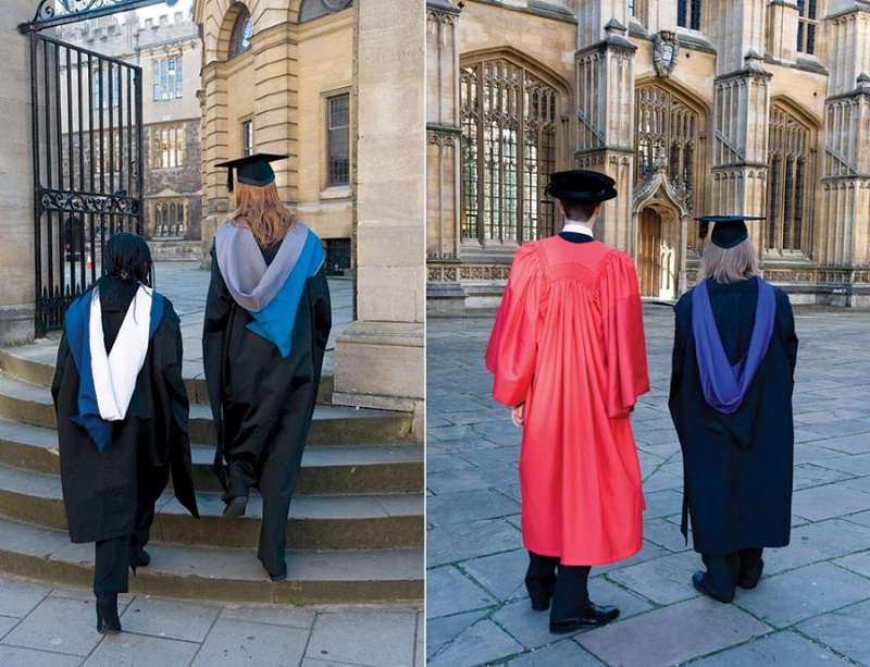 Lễ phục tốt nghiệp đại học Oxford