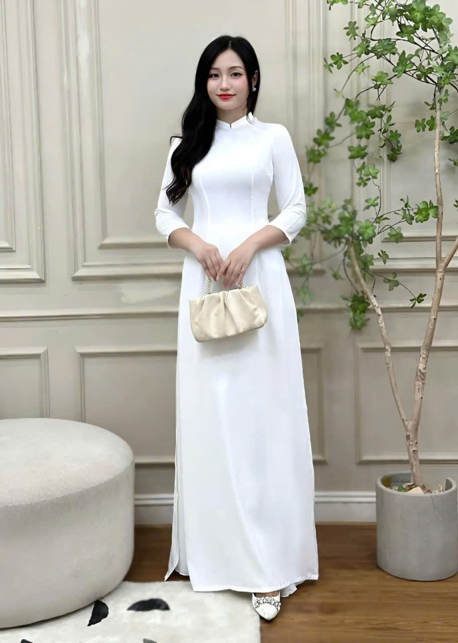 áo dài đồng phục nữ sinh