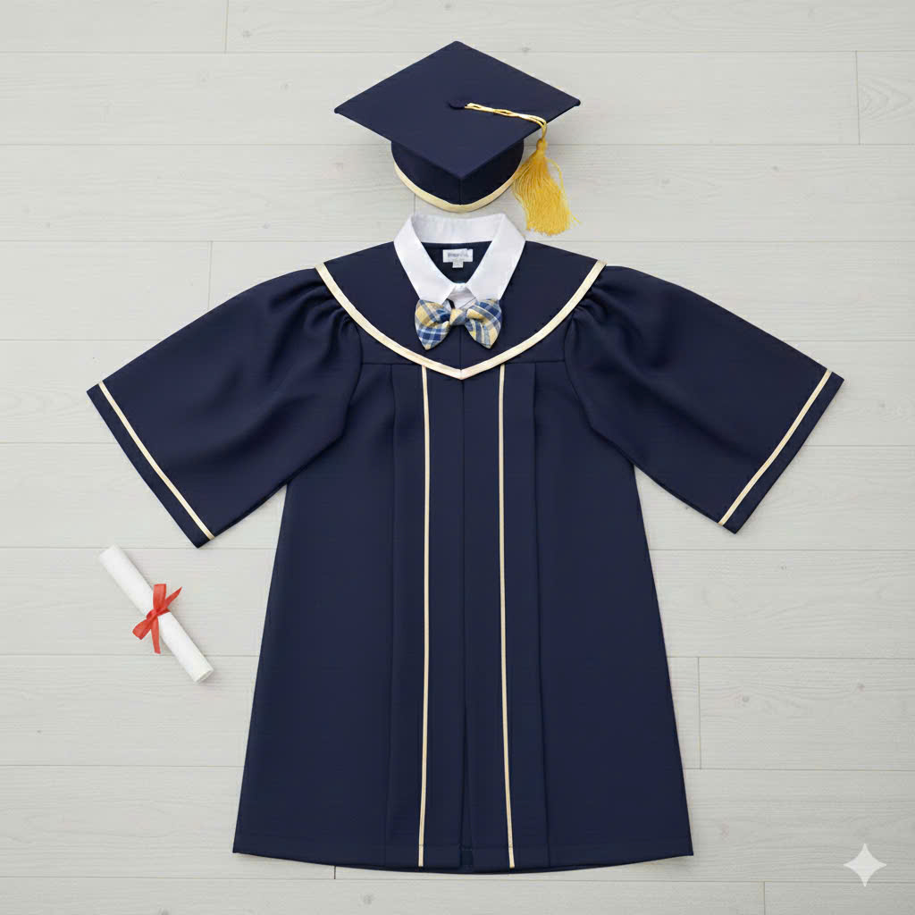 Áo cử nhân mầm non đẹp