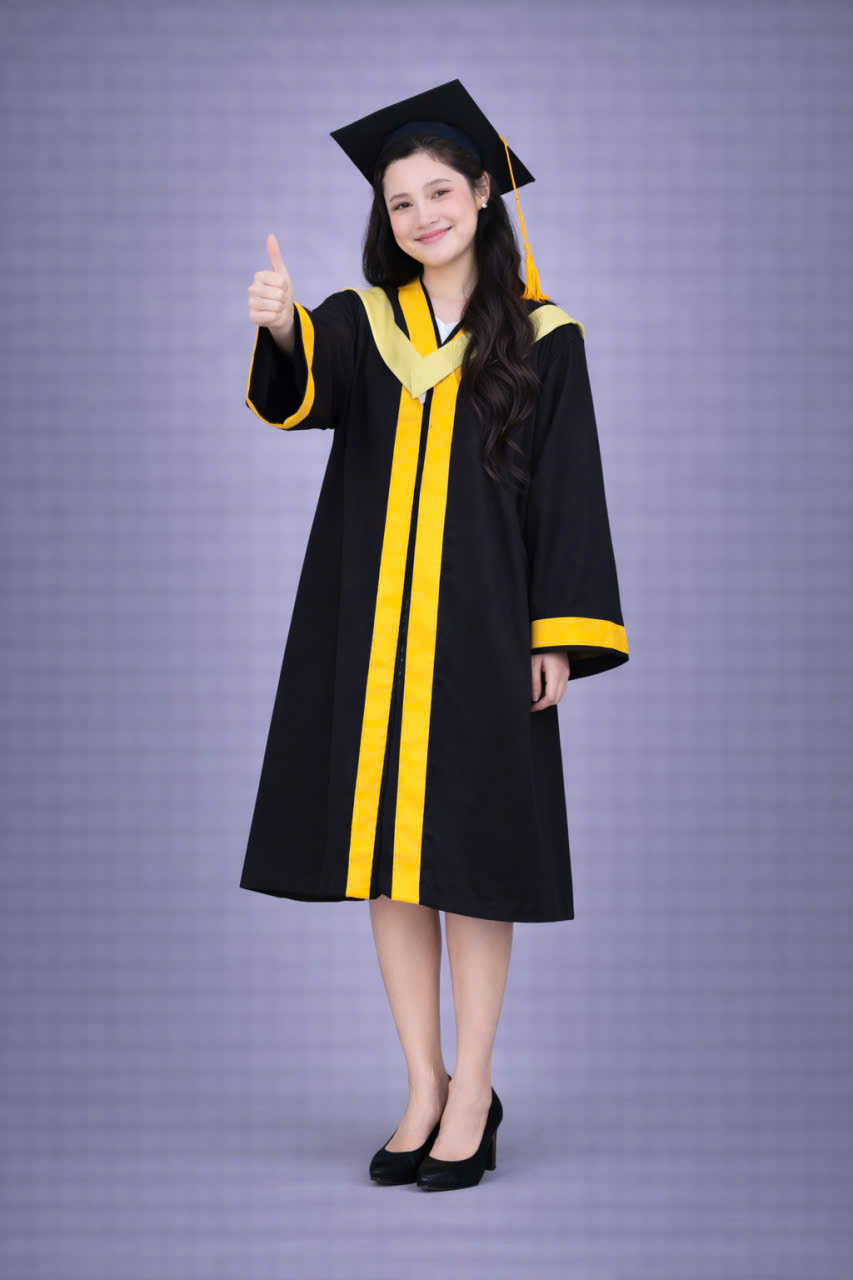 áo cử nhân Học viện Nông nghiệp Việt Nam