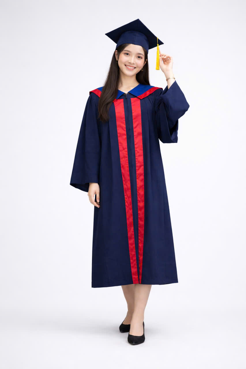 Thuê áo cử nhân Đại học Ngoại Ngữ