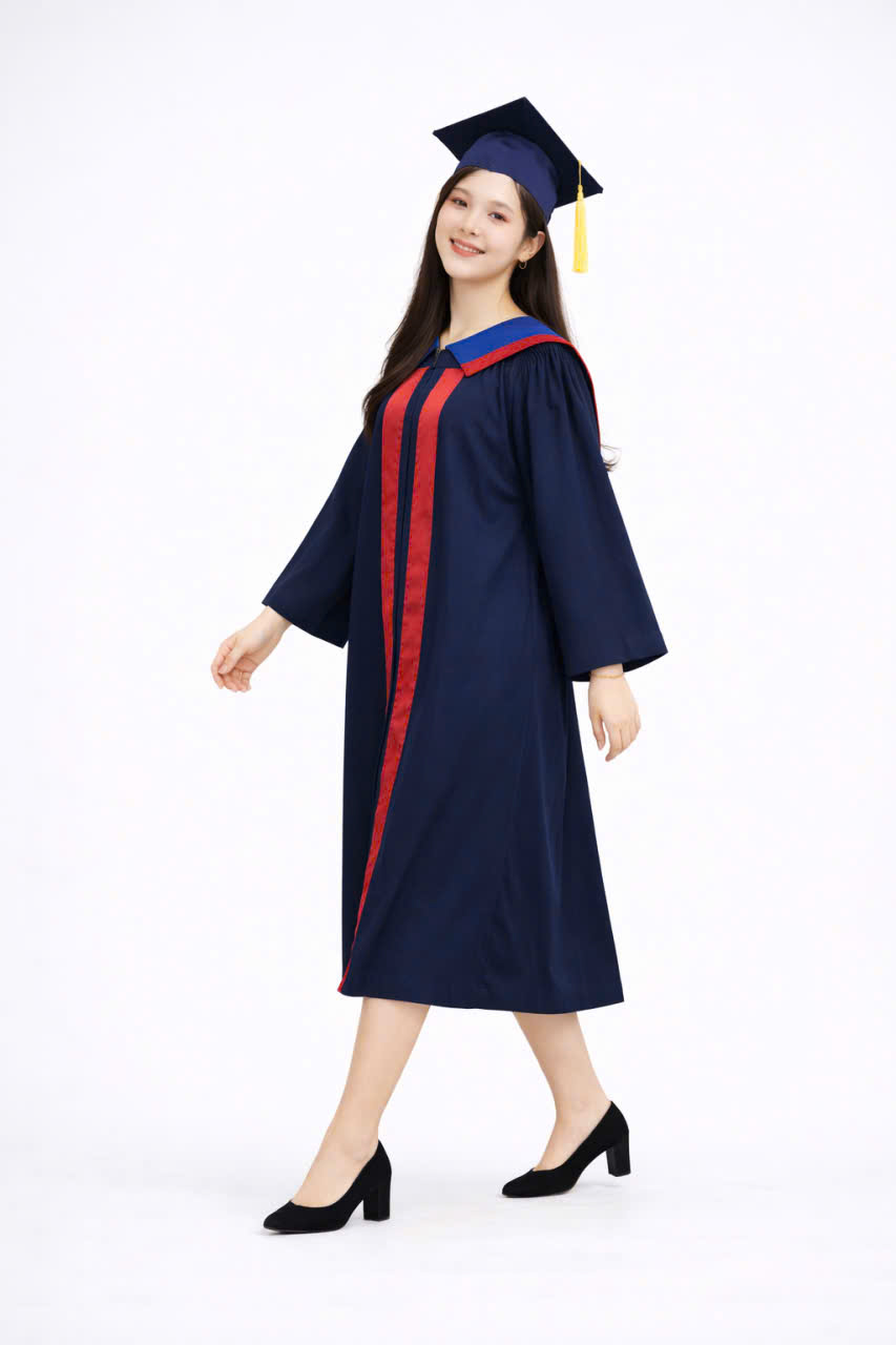 áo cử nhân Đại học Ngoại ngữ đại học Quốc Gia Hà Nội