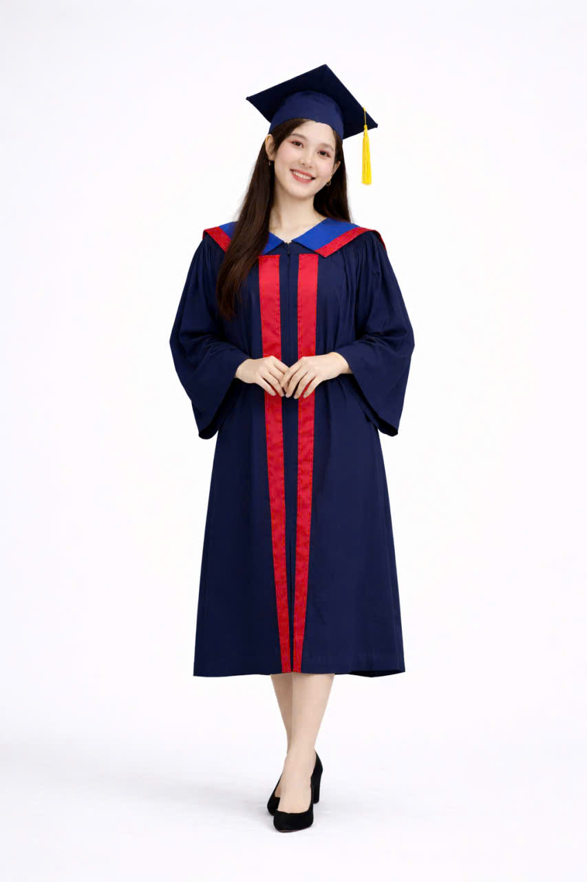Thuê áo cử nhân Đại học Ngoại Ngữ