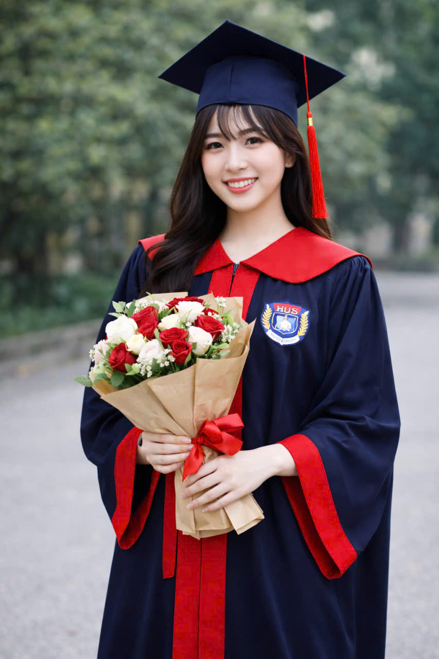 Bán và cho thuê áo cử nhân Đại học Khoa học tự nhiên