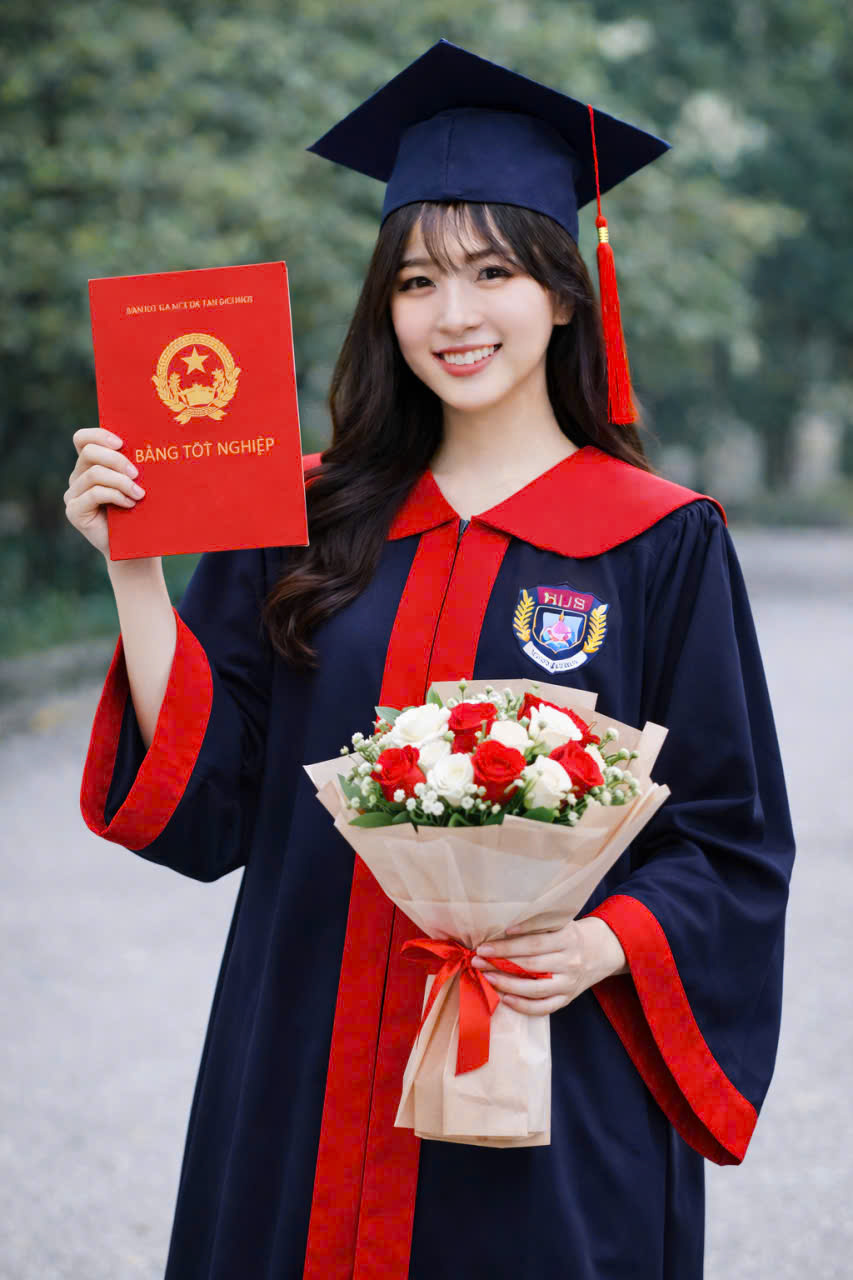 Bán và cho thuê áo cử nhân Đại học Khoa học tự nhiên