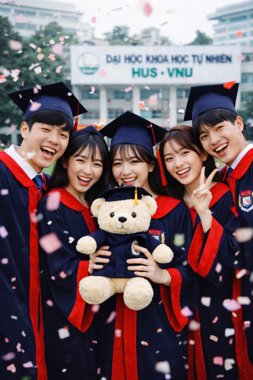 Thuê áo cử nhân HUS