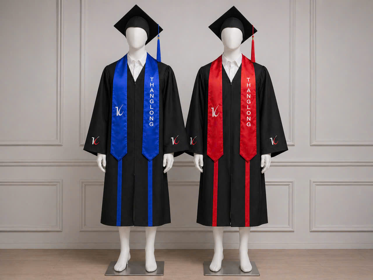 áo cử nhân Đại học Thăng Long