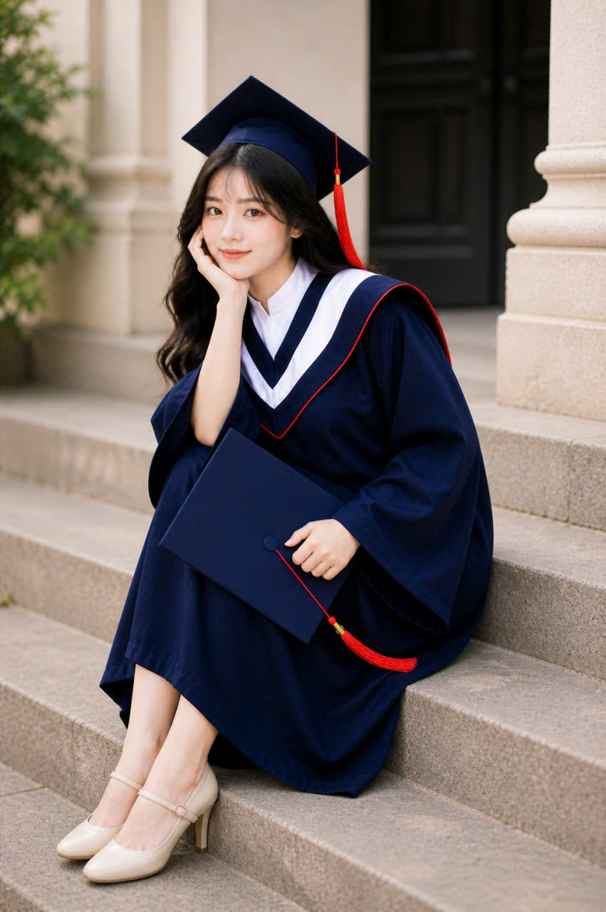 Thuê áo tốt nghiệp Đại học Kiến Trúc Hà Nội